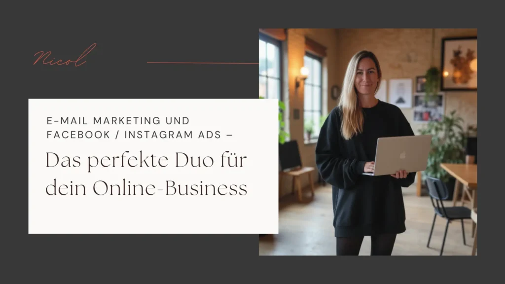 Blog Banner - Das perfekte Duo für dein Online-Business - Ads & E-Mail Marketing