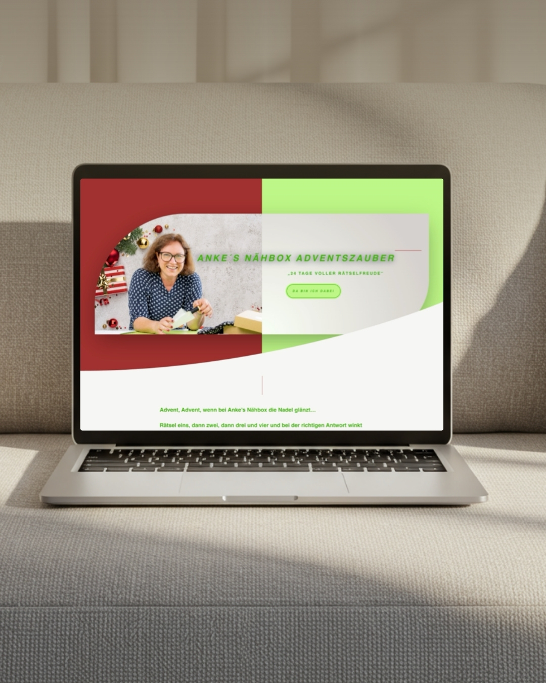 Adventskalender Nähbox