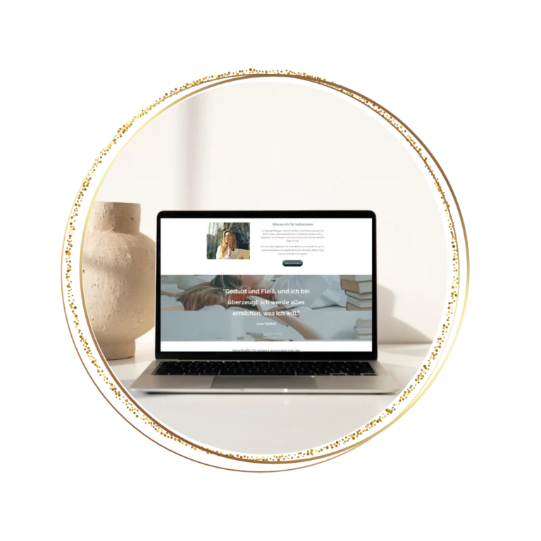 Mockup eines Notebooks